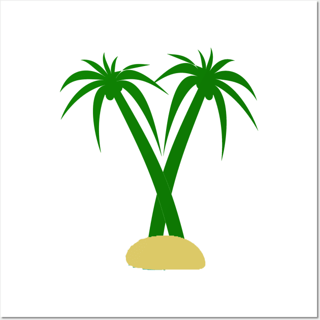 Palm Tree design Wall Art by hldesign